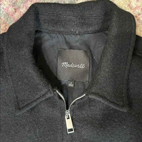 Madewell Zip Bomber Jacket